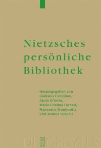 cover of the book Nietzsches persönliche Bibliothek