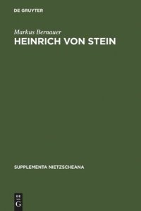 cover of the book Heinrich von Stein