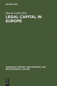 cover of the book Legal Capital in Europe