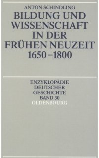 cover of the book Bildung und Wissenschaft in der Frühen Neuzeit 1650-1800