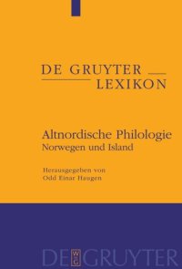 cover of the book Altnordische Philologie: Norwegen und Island