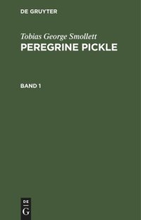 cover of the book Peregrine Pickle: Band 1