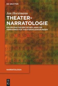 cover of the book Theaternarratologie: Ein erzähltheoretisches Analyseverfahren für Theaterinszenierungen