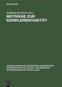 cover of the book Beiträge zur Komplementarität