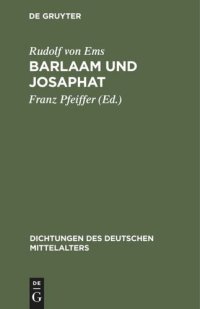 cover of the book Barlaam und Josaphat