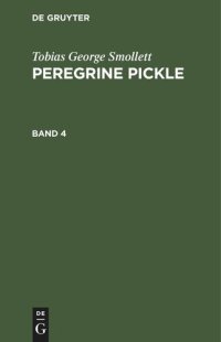 cover of the book Peregrine Pickle: Band 4