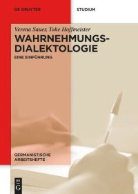 cover of the book Wahrnehmungsdialektologie: Eine Einführung