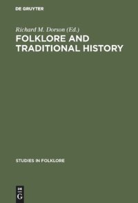 cover of the book Folklore and traditional history