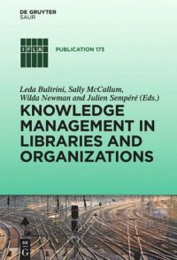 cover of the book Knowledge Management in Libraries and Organizations