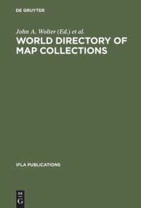 cover of the book World Directory of Map Collections