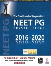 cover of the book The Next Level of Preparation NEET PG Crystal Clear (2016-2020)