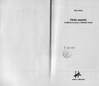 cover of the book Ordo Amoris