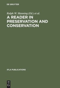 cover of the book A Reader in Preservation and Conservation