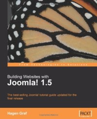 cover of the book Building Websites with Joomla! 1.5: The best-selling Joomla! tutorial guide updated for the latest 1.5 release