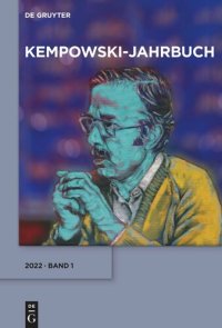 cover of the book Kempowski-Jahrbuch: Band 1 2022