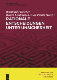 cover of the book Rationale Entscheidungen unter Unsicherheit