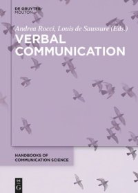 cover of the book Verbal Communication