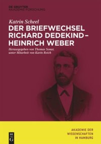 cover of the book Der Briefwechsel Richard Dedekind – Heinrich Weber