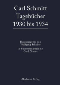 cover of the book Tagebücher: 1930 bis 1934