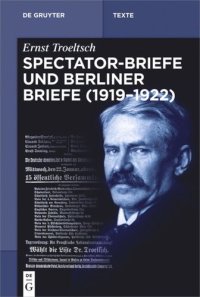 cover of the book Spectator-Briefe und Berliner Briefe (1919–1922)