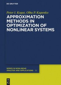 cover of the book Approximation Methods in Optimization of Nonlinear Systems