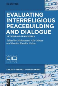 cover of the book Evaluating Interreligious Peacebuilding and Dialogue: Methods and Frameworks