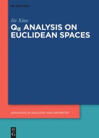 cover of the book Qα Analysis on Euclidean Spaces