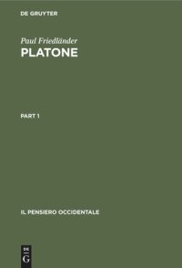 cover of the book Platone