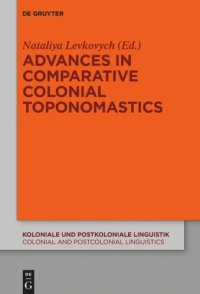 cover of the book Advances in Comparative Colonial Toponomastics