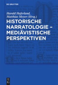 cover of the book Historische Narratologie – Mediävistische Perspektiven