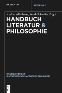 cover of the book Handbuch Literatur & Philosophie