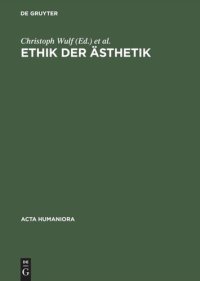 cover of the book Ethik der Ästhetik