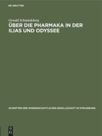 cover of the book Über die Pharmaka in der Ilias und Odyssee