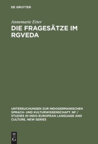 cover of the book Die Fragesätze im Rgveda