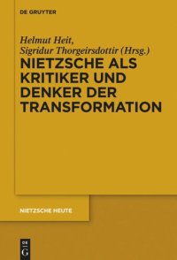 cover of the book Nietzsche als Kritiker und Denker der Transformation