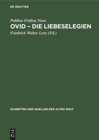 cover of the book Ovid – Die Liebeselegien