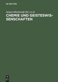 cover of the book Chemie und Geisteswissenschaften: Versuch einer Annäherung