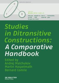 cover of the book Studies in Ditransitive Constructions: A Comparative Handbook