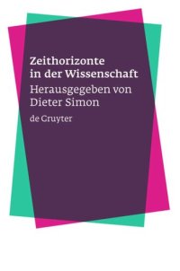 cover of the book Zeithorizonte in der Wissenschaft