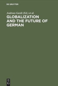 cover of the book Globalization and the Future of German: With a Select Bibliography