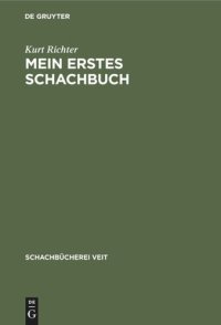 cover of the book Mein erstes Schachbuch: Ein Ratgeber für Anfänger