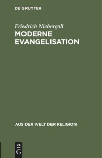 cover of the book Moderne Evangelisation