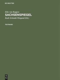 cover of the book Sachsenspiegel: Die Wolfenbütteler Bilderhandschrift Cod. Guelf 3. 1. Aug 2°