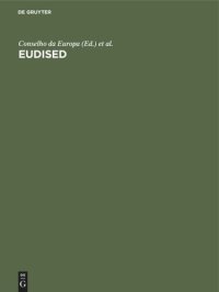 cover of the book Eudised: Thesaurus multilingue para o tratamento da informação em educação