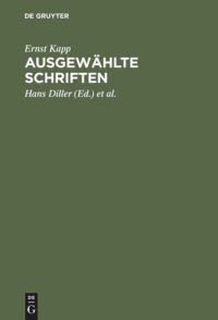 cover of the book Ausgewählte Schriften