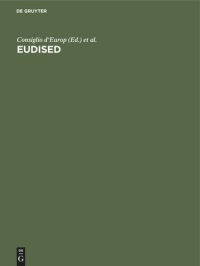 cover of the book Eudised: Theasaurus multilingue per il trattamento dell' informazione nel settore dell’istruzione