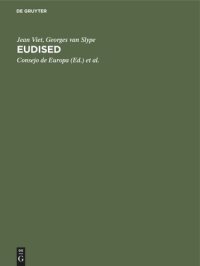 cover of the book Eudised: Thesauro multilingue para el tratamiento de la información en materia de educación