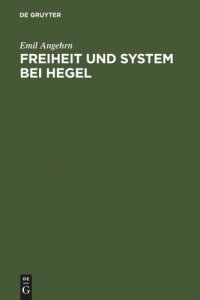 cover of the book Freiheit und System bei Hegel