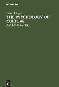 cover of the book The Psychology of Culture: A Course of Lectures