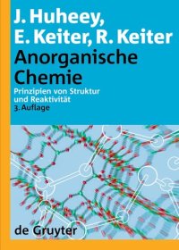 cover of the book Anorganische Chemie: Prinzipien von Struktur und Reaktivität